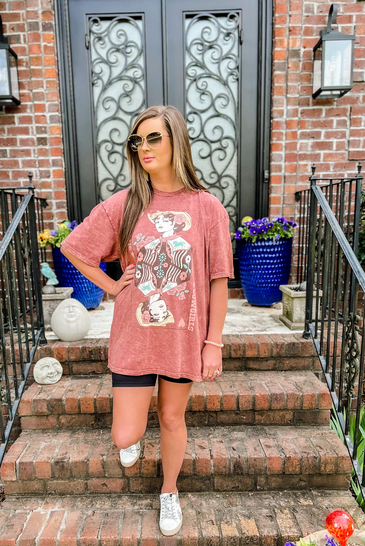 Cowgirl up tee